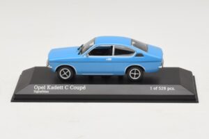 Opel Kadett C Coupe Sininen Minichamps 1:43 430045628 Metalli