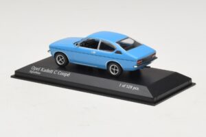 Opel Kadett C Coupe Sininen Minichamps 1:43 430045628 Metalli — kuva 3 / 4