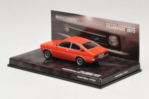 Opel Kadett C Coupé Esittely IAA Frankfurt Punainen Minichamps 1:43 436045620 Metalli — kuva 3 / 4