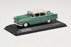Opel Kapitan A Vihreä Minichamps 1:43 400048001 Metalli — kuva 2 / 4