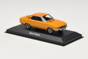 Opel Manta A Oranssi Maxichamps 1:43 940045500 Metalli — kuva 3 / 4