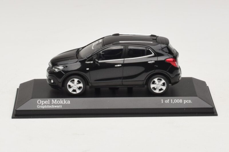 Opel Mokka Musta Metallinen Minichamps 1:43 410042101 Metalli