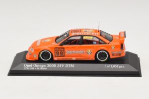 Opel Omega 3000 24V #99 Jägermeister M. Reuter DTM 1991 Minichamps 1:43 400914499 Metalli