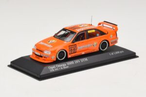 Opel Omega 3000 24V #99 Jägermeister M. Reuter DTM 1991 Minichamps 1:43 400914499 Metalli — kuva 2 / 4