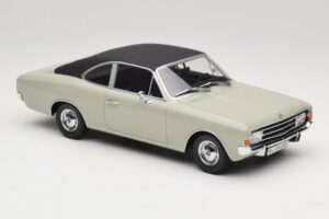 Opel Rekord C Coupé Harmaa Minichamps 1:18 107047022 Hartsi — kuva 4 / 6