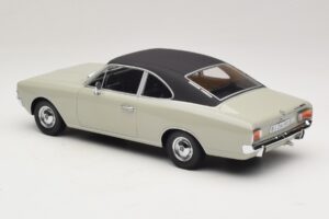 Opel Rekord C Coupé Harmaa Minichamps 1:18 107047022 Hartsi — kuva 5 / 6