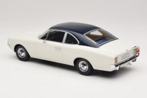Opel Rekord C Coupé Valkoinen Sininen Minichamps 1:18 107047021 Hartsi — kuva 5 / 6