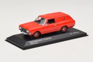 Opel Rekord Caravan Norwegian Post Minichamps 1:43 433046195 Metalli — kuva 2 / 4