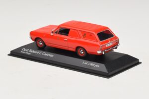 Opel Rekord Caravan Norwegian Post Minichamps 1:43 433046195 Metalli — kuva 3 / 4