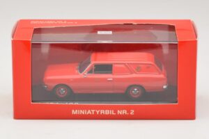Opel Rekord Caravan Norwegian Post Minichamps 1:43 433046195 Metalli — kuva 4 / 4