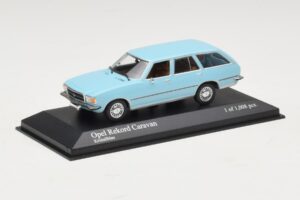 Opel Rekord D Caravan Vaaleansininen Minichamps 1:43 400044014 Metalli — kuva 2 / 4