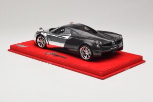 Pagani Huayra Chrome Silver Uniikkikappale BBR 1:18 P1873CM Hartsi — kuva 5 / 7