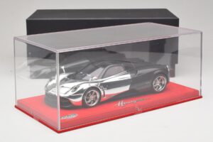 Pagani Huayra Chrome Silver Uniikkikappale BBR 1:18 P1873CM Hartsi — kuva 7 / 7