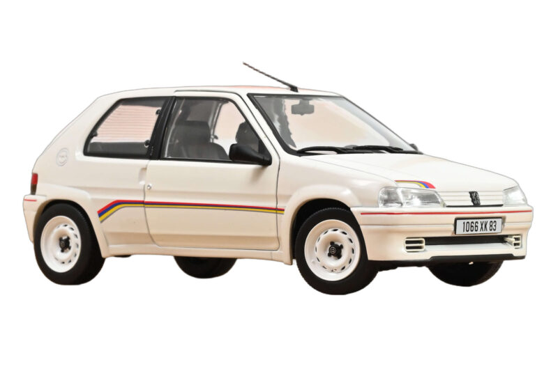Peugeot 106 Rallye 1.3 Valkoinen Norev 1:18 Peugeot 106 Rallye 1.3 Valkoinen Norev 1:18 184920 Metalli