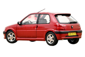 Peugeot 106 S16 Lucifer Red Norev 1:18 184921 Metalli — kuva 3 / 3
