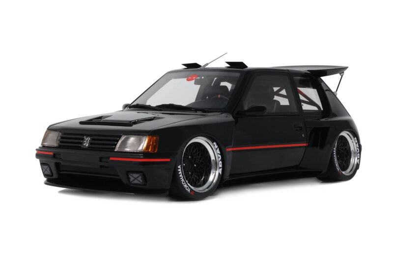 Peugeot 205 Khyzyl Saleem Musta Otto 1:18 OT1257 Hartsi