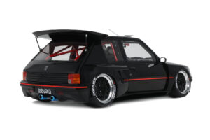 Peugeot 205 Khyzyl Saleem Musta Otto 1:18 OT1257 Hartsi — kuva 2 / 5
