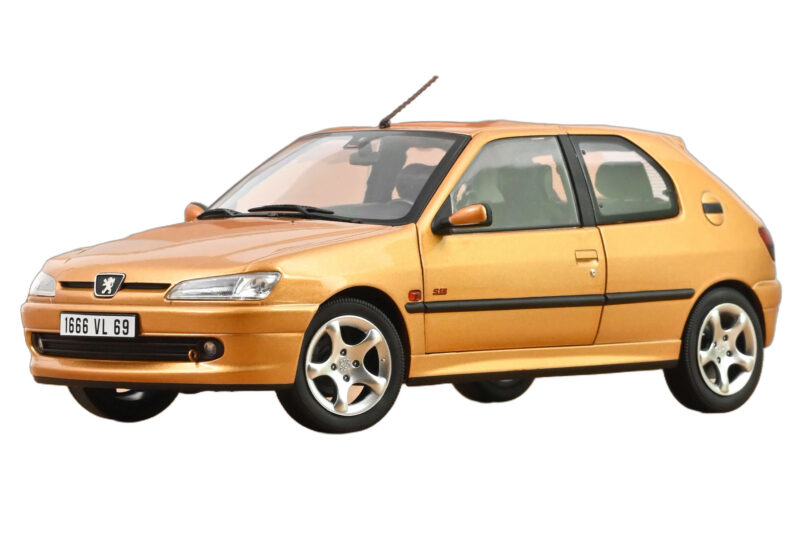 Peugeot 306 S16 Blaze Yellow Norev 1:18 Peugeot 306 S16 Blaze Yellow Norev 1:18 184940 Metalli