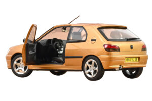 Peugeot 306 S16 Blaze Yellow Norev 1:18 184940 Metalli — kuva 2 / 3