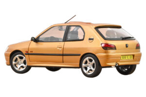 Peugeot 306 S16 Blaze Yellow Norev 1:18 184940 Metalli — kuva 3 / 3