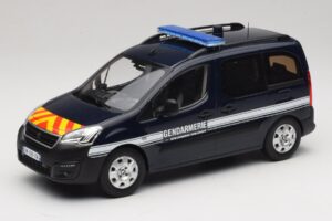 Peugeot Partner Gendarmerie Tummansininen Norev 1:18 184890 Metalli