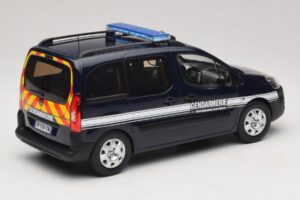 Peugeot Partner Gendarmerie Tummansininen Norev 1:18 184890 Metalli — kuva 2 / 6