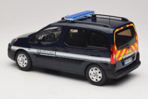 Peugeot Partner Gendarmerie Tummansininen Norev 1:18 184890 Metalli — kuva 5 / 6