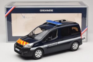Peugeot Partner Gendarmerie Tummansininen Norev 1:18 184890 Metalli — kuva 6 / 6