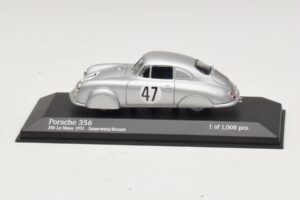 Porsche 356 #47 Sauerwein / Brunet 24 Hours of Le Mans 1951 Minichamps 1:43 400516747 Metalli