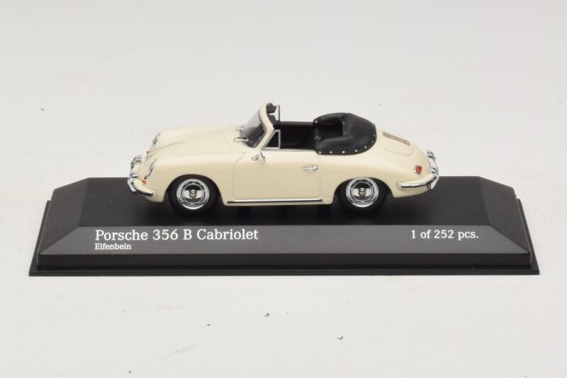 Porsche 356 B Avoauto Norsunluunvalkoinen Minichamps 1:43 Porsche 356 B Avoauto Norsunluunvalkoinen Minichamps 1:43 400064332 Metalli