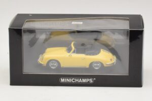 Porsche 356 B Avoauto Keltainen Minichamps 1:43 400064334 Metalli — kuva 4 / 4