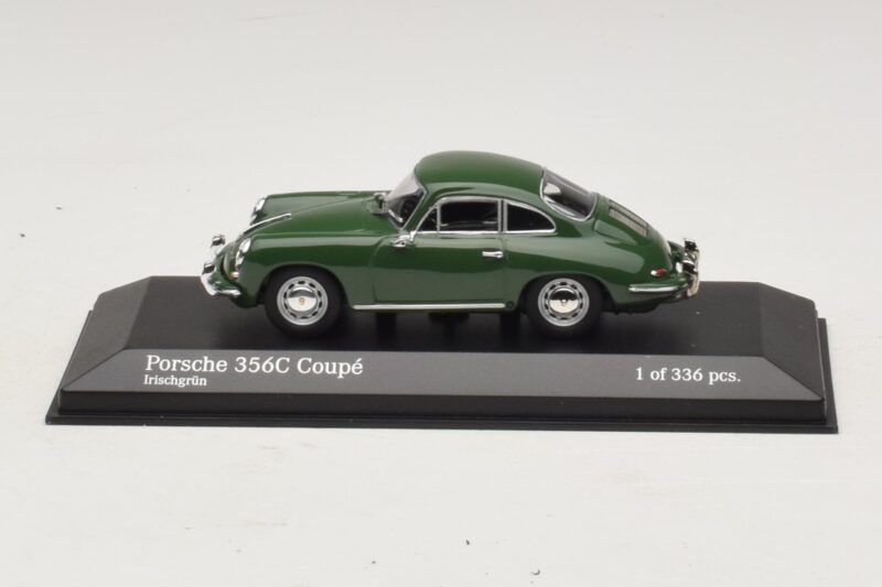 Porsche 356C Tummanvihreä Minichamps 1:43 Porsche 356C Tummanvihreä Minichamps 1:43 430062329 Metalli