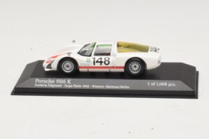 Porsche 906 K Scuderia Filipinetti #148 W. Mairesse / H. Muller Targa Florio Winners 1966 Minichamps 1:43 400666648 Metalli