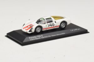 Porsche 906 K Scuderia Filipinetti #148 W. Mairesse / H. Muller Targa Florio Winners 1966 Minichamps 1:43 400666648 Metalli — kuva 2 / 4