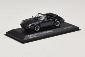 Porsche 911 930 Carrera Cabriolet Harmaa Metalli Minichamps 1:43 430062037 Metalli — kuva 2 / 4