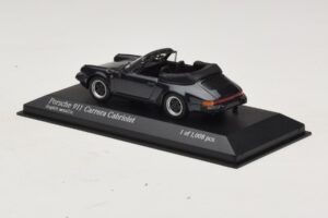 Porsche 911 930 Carrera Cabriolet Harmaa Metalli Minichamps 1:43 430062037 Metalli — kuva 3 / 4