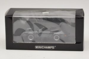 Porsche 911 930 Carrera Cabriolet Harmaa Metalli Minichamps 1:43 430062037 Metalli — kuva 4 / 4