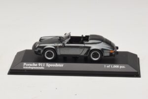 Porsche 911 930 Speedster Harmaa Metalli Minichamps 1:43 430066135 Metalli