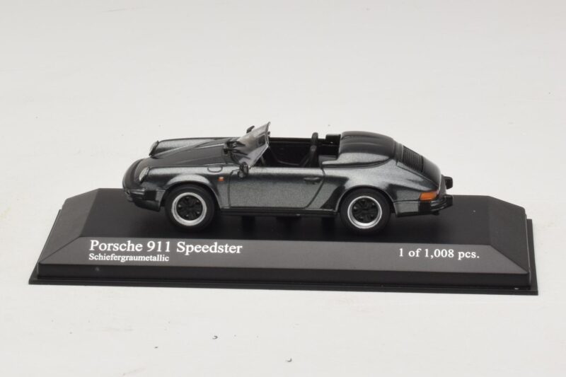 Porsche 911 930 Speedster Harmaa Metalli Minichamps 1:43 430066135 Metalli