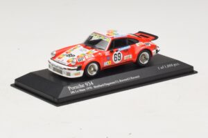 Porsche 911 934 #69 Braillard / Dagoreau 24 Hours of Le Mans 1978 Minichamps 1:43 400786469 Metalli — kuva 2 / 4