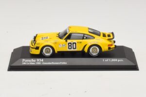 Porsche 911 934 #80 Gonzalez / Romero 24 Hours of Le Mans 1980 Minichamps 1:43 400806480 Metalli