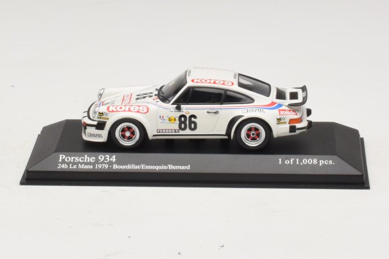 Porsche 911 934 #86 Bourdillat / Ennequin 24 Hours of Le Mans 1979 Minichamps 1:43 Porsche 911 934 #86 Bourdillat / Ennequin 24 Hours of Le Mans 1979 Minichamps 1:43 400796486 Metalli