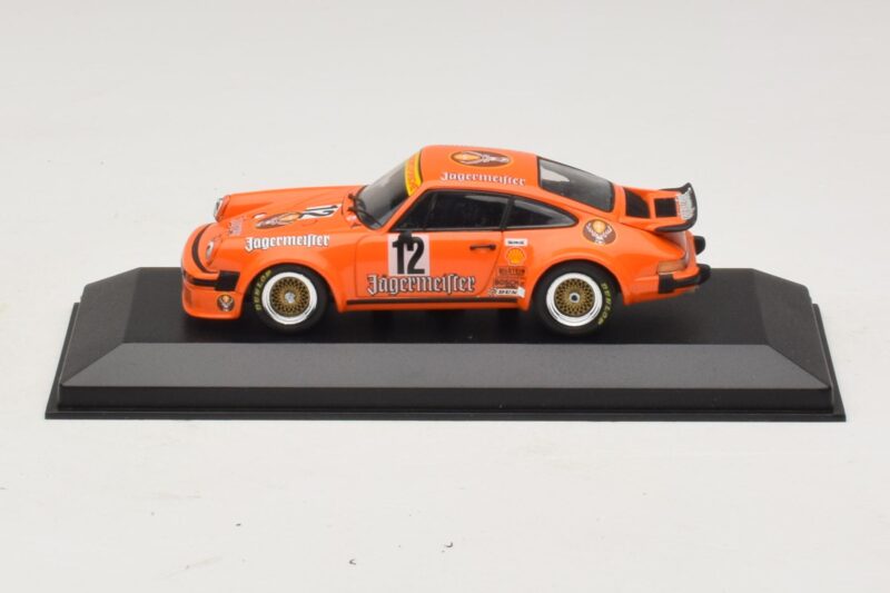 Porsche 911 934 Jagermeister #12 H. Kelleners DRM Nurburgring 1976 Minichamps 1:43 400766412 Metalli