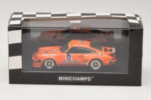 Porsche 911 934 Jagermeister #12 H. Kelleners DRM Nurburgring 1976 Minichamps 1:43 400766412 Metalli — kuva 4 / 4
