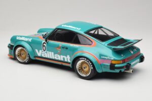 Porsche 911 934 Vaillant #6 T. Hezemans Winner DRM Norisring 1976 Minichamps 1:12 125766406 Metalli — kuva 5 / 6