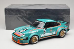 Porsche 911 934 Vaillant #6 T. Hezemans Winner DRM Norisring 1976 Minichamps 1:12 125766406 Metalli — kuva 6 / 6