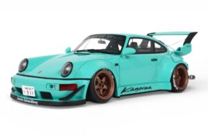 Porsche 911 964 RWB Kashiwa Blue GT Spirit 1:18 GT569 Hartsi