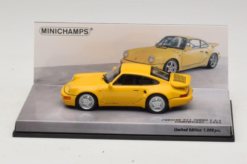Porsche 911 964 Turbo S 3.3 Lightweight Minichamps 1:43 436069170 Metalli