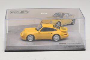 Porsche 911 964 Turbo S 3.3 Lightweight Minichamps 1:43 436069170 Metalli — kuva 4 / 5