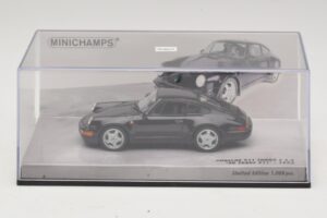 Porsche 911 964 Turbo S 3.6 30-Vuotisjuhla Musta Minichamps 1:43 436069171 Metalli — kuva 4 / 5